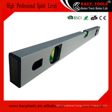 aluminum spirit level with magnetic strip